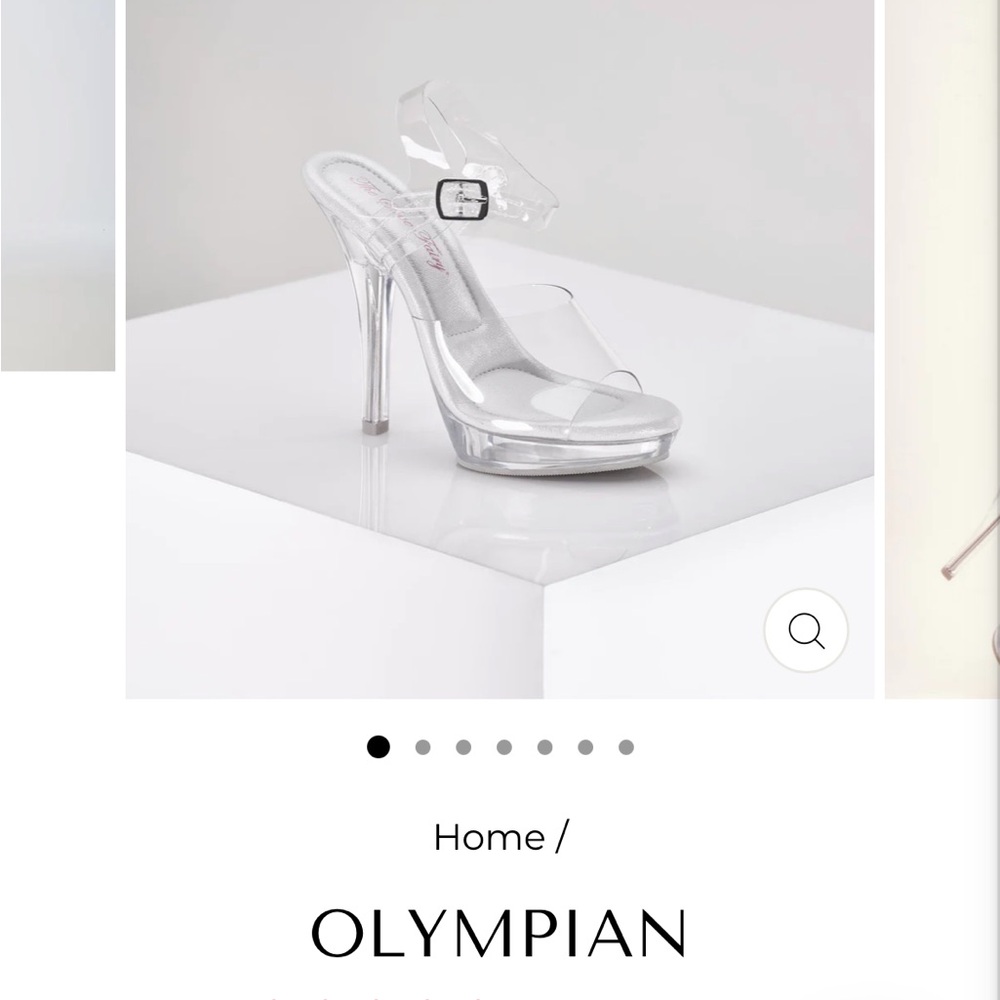 Transparent High Heel Sandals